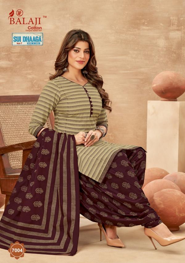 Balaji Sui Dhaaga Vol-7 Cotton Exclusive Designer Readymade Collection